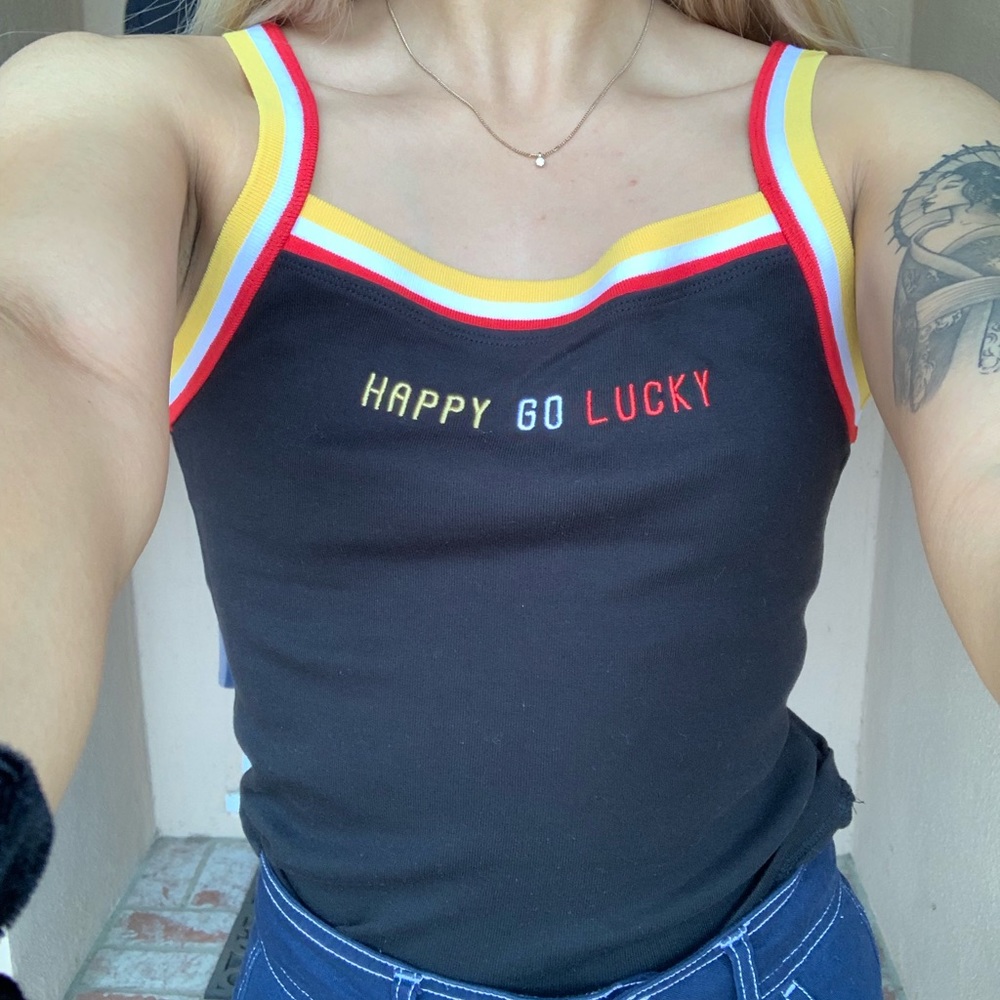 Forever 21 graphic tank top